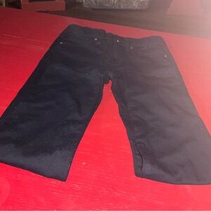 Girls size 8 slim Old Navy black jeans